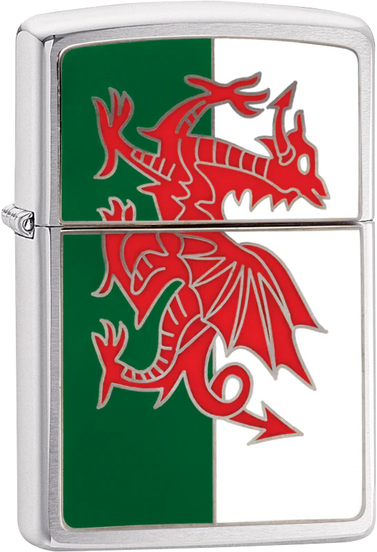 Zippo Wales Flag Lighter