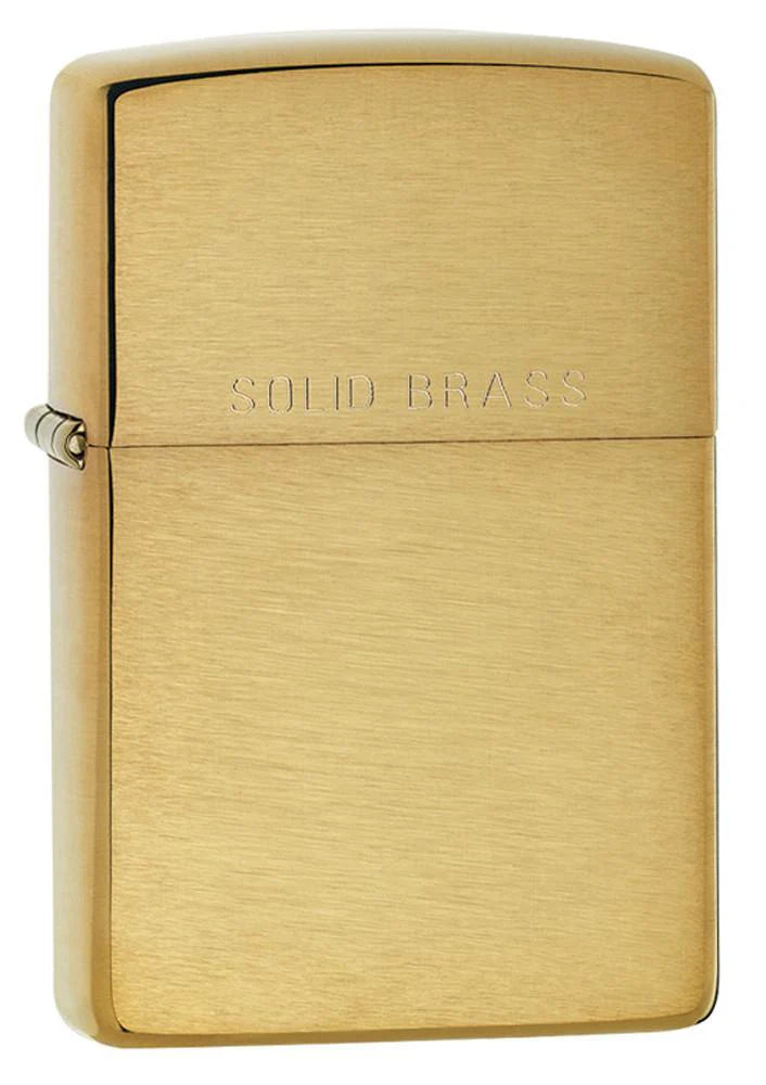 Zippo Classic Brushed Brass Lighter