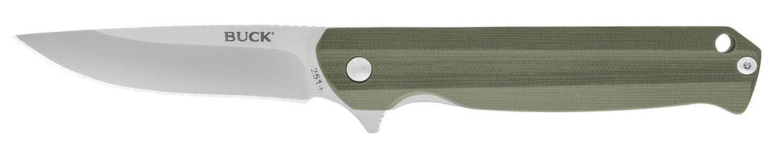 Buck 251 Langford Knife - O.D. Green