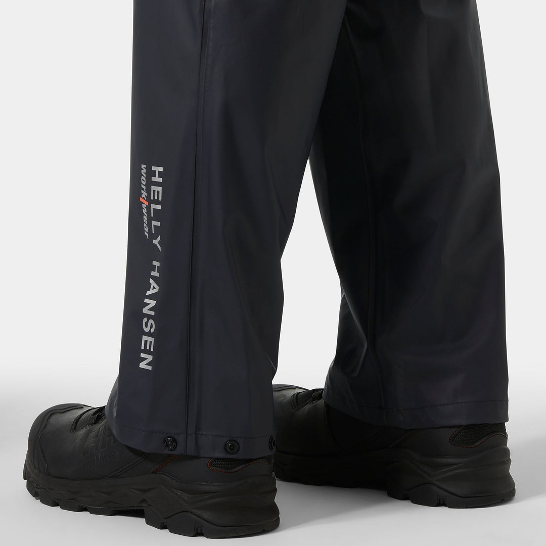 HH BLACK VOSS RAIN PANT
