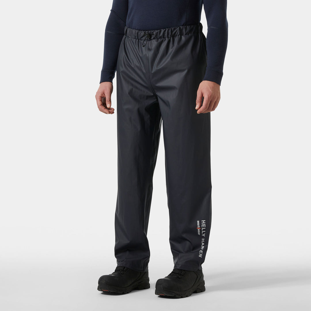 HH BLACK VOSS RAIN PANT