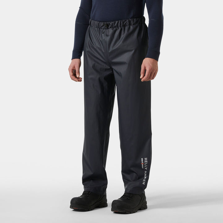 HH BLACK VOSS RAIN PANT