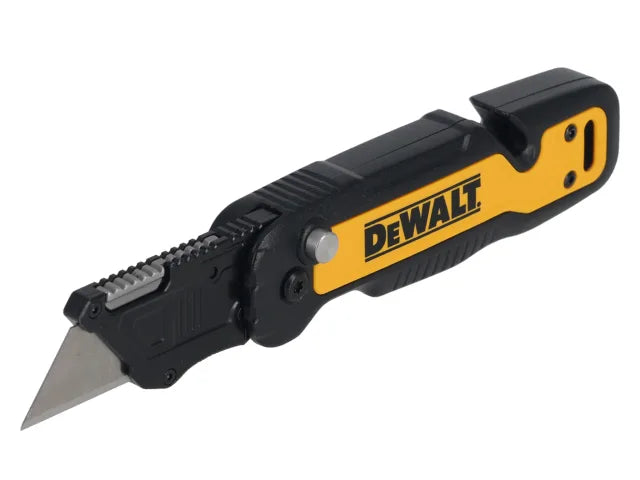DeWalt Push and Flip Fold Utility Knife with Storage