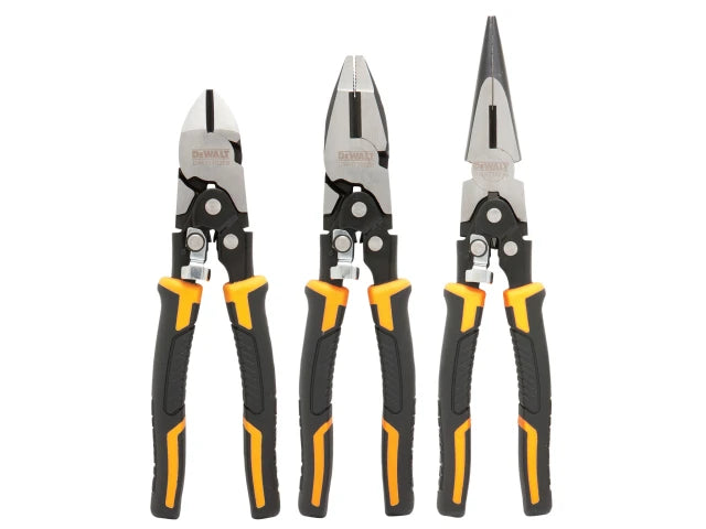 DeWalt Compound Action Pliers Set 3 Piece