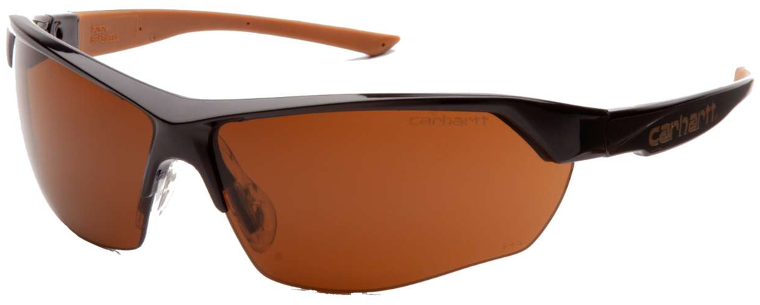 Carhartt Half Frame Ratcheting Temple Safety Glasses