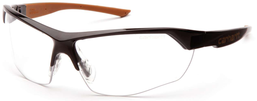 Carhartt Half Frame Ratcheting Temple Safety Glasses