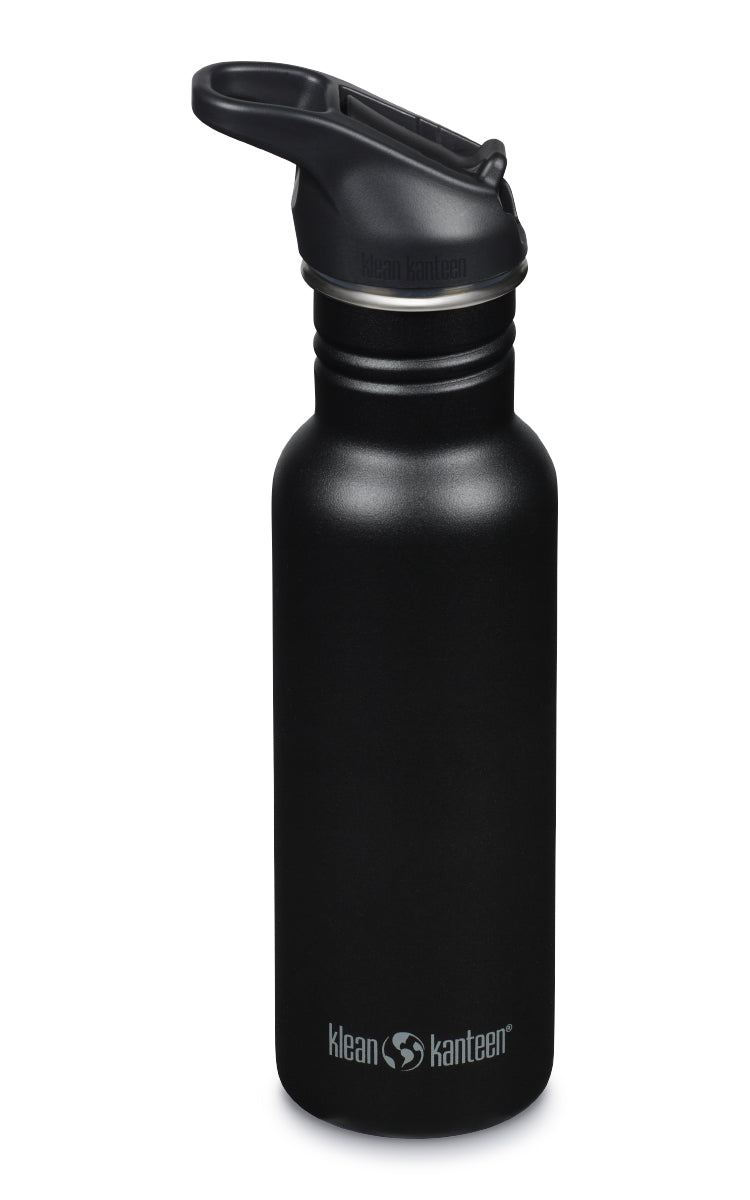 Klean Kanteen 532ml Classic Water Bottle with Flip Seal Sport Cap