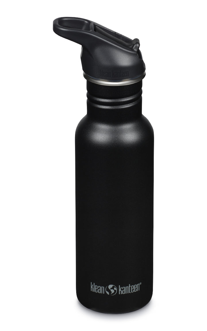 Klean Kanteen 532ml Classic Water Bottle with Flip Seal Sport Cap