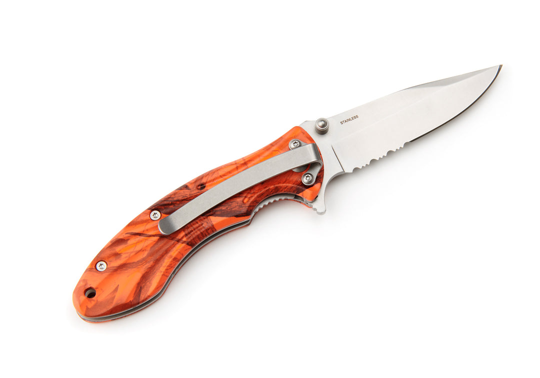 Camo Lock Knife (2.75")