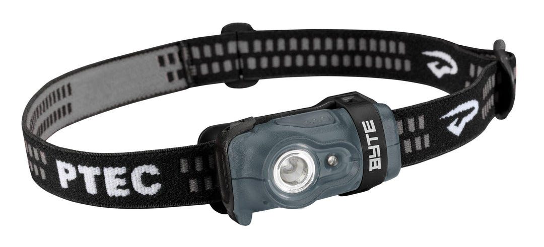 Byte LED Head Torch - Black &amp; Grey