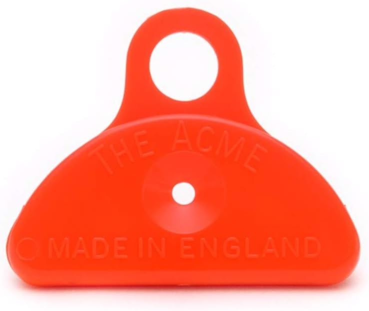 Acme Plastic Shepherds Lip Whistle 576 Dog Whistle Day Glow Orange